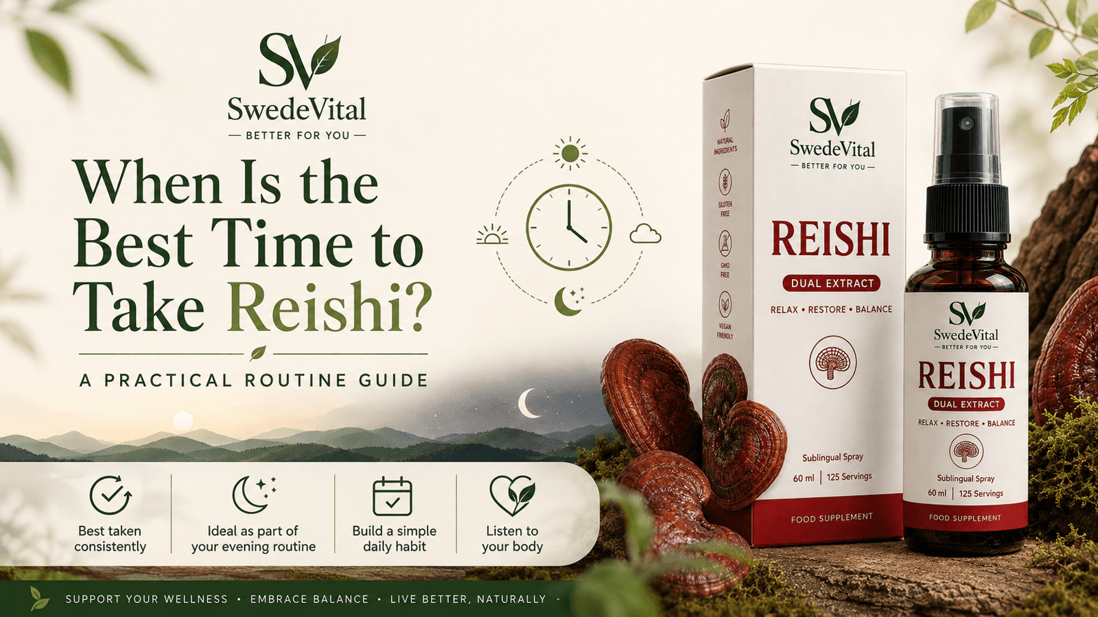 When Is the Best Time to Take Reishi? A Practical Routine Guide