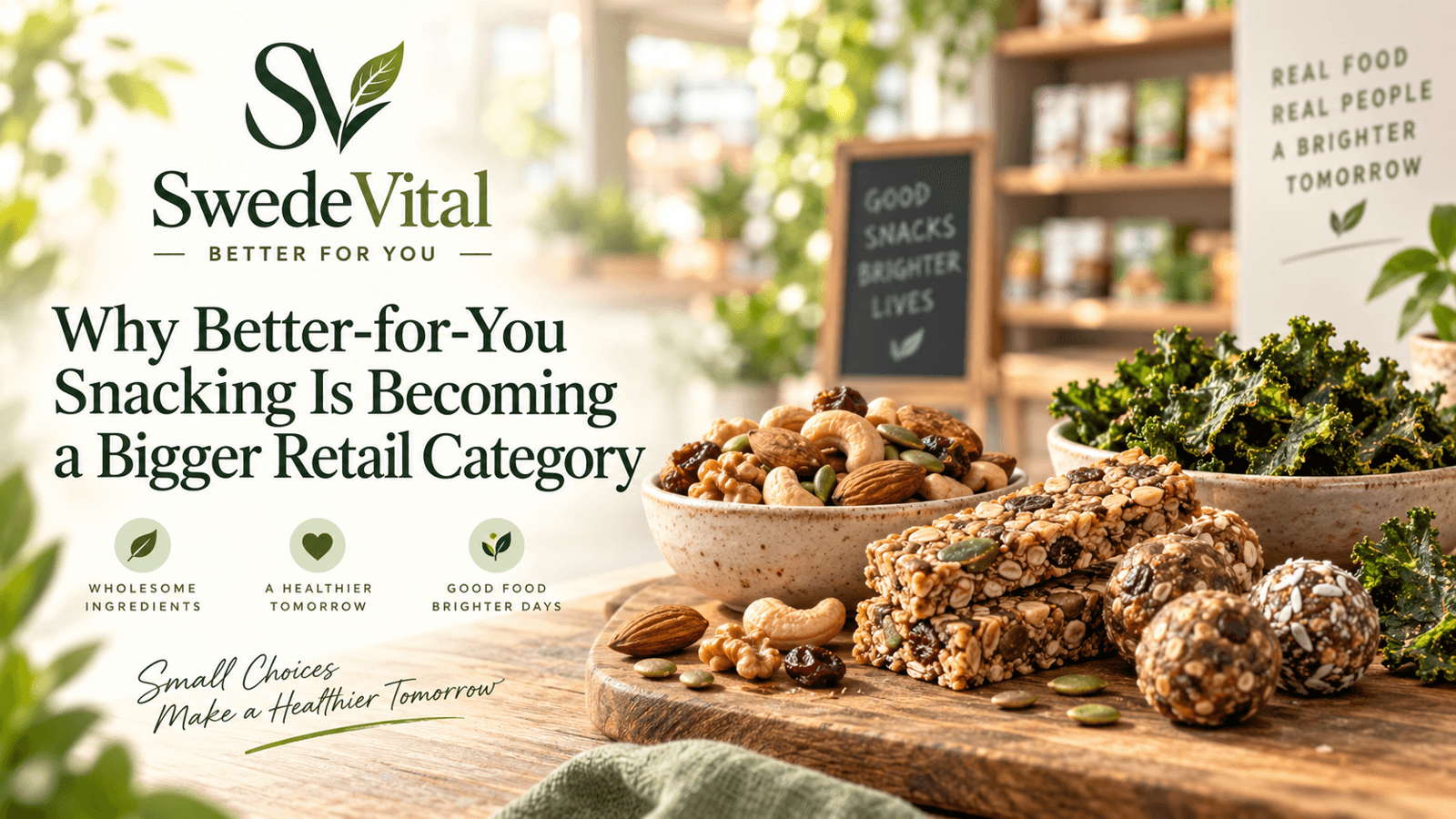 Why Better-for-You Snacking Is Becoming a Bigger Retail Category