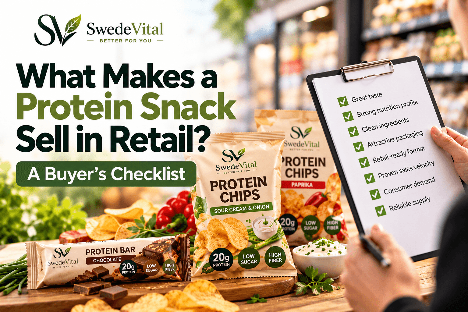 What Makes a Protein Snack Sell in Retail? A Buyer's Checklist