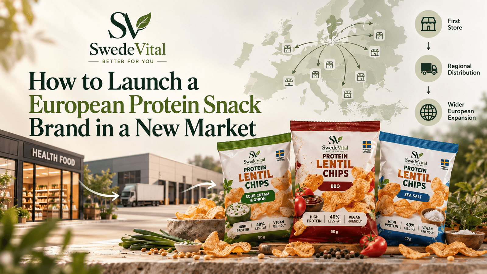 How to Launch a European Protein Snack Brand in a New Market