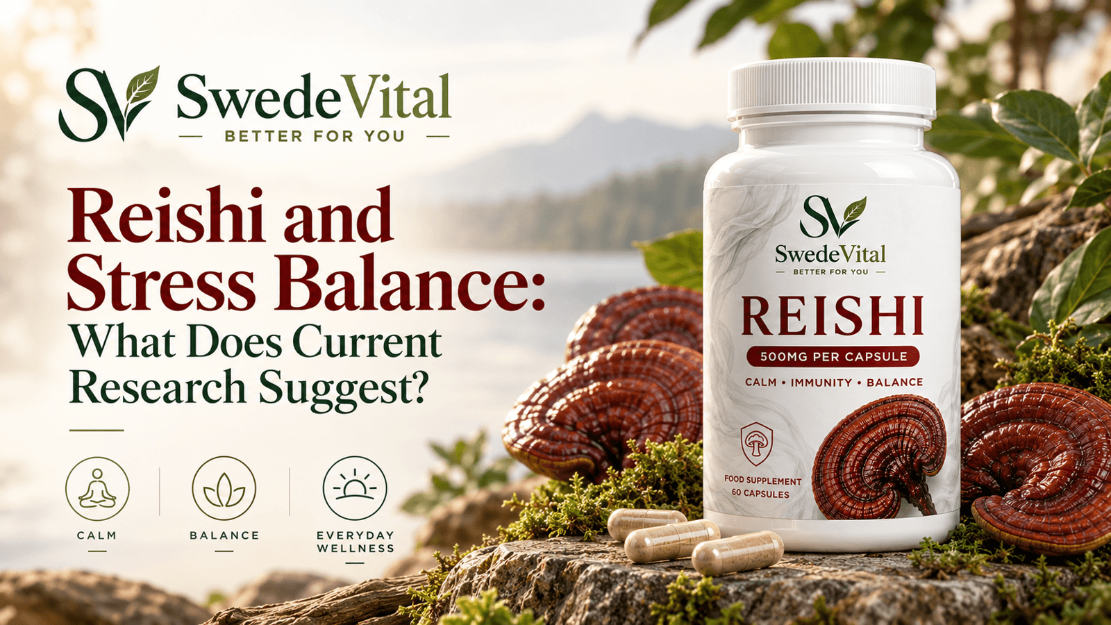 Reishi and Stress Balance: What Does Current Research Suggest?