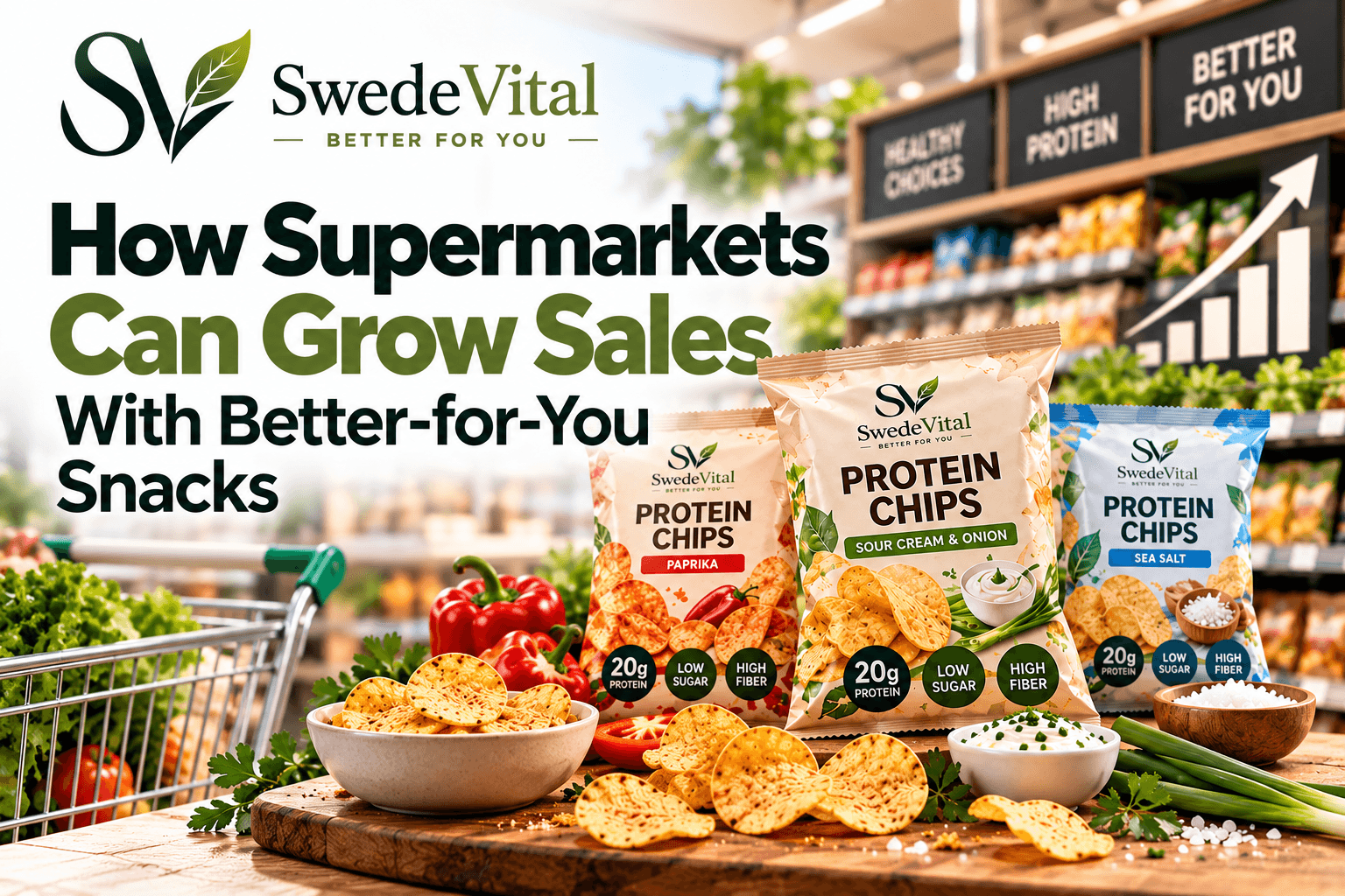 How Supermarkets Can Grow Sales With Better-for-You Snacks
