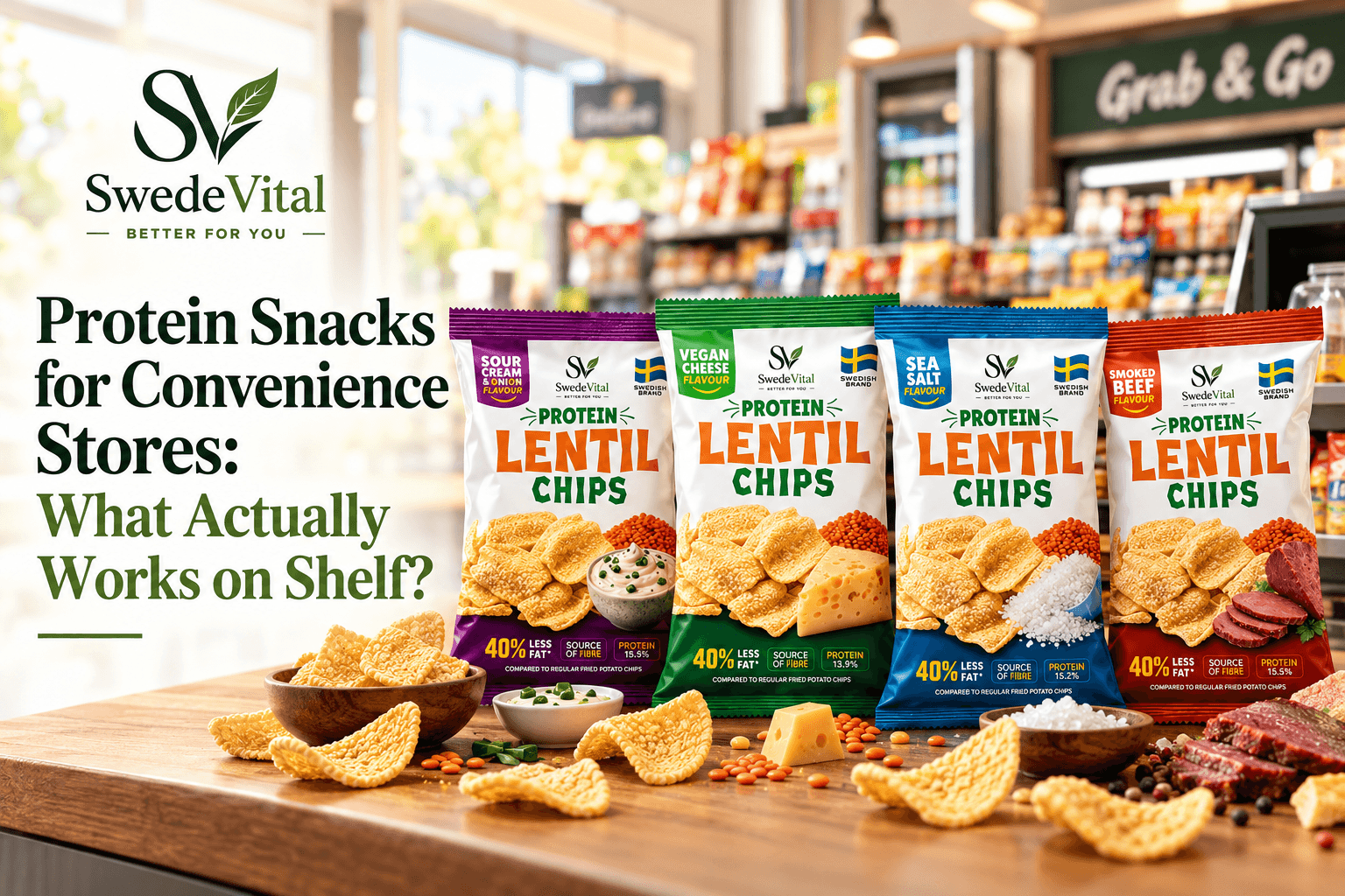 Protein Snacks for Convenience Stores: What Actually Works on Shelf?