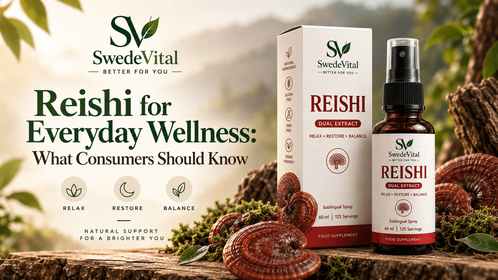 Reishi for Everyday Wellness: What Consumers Should Know