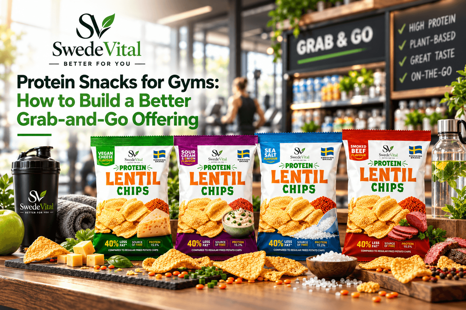 Protein Snacks for Gyms: How to Build a Better Grab-and-Go Offering