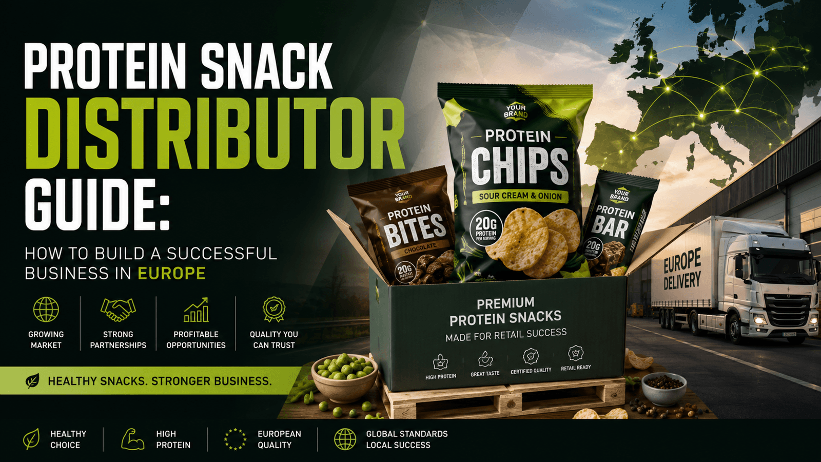 Protein Snack Distributor Guide: How to Build a Successful Business in Europe